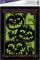 okenní fólie halloween svítící HA007 30x20cm 10423