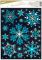 okenní fólie vánoce glitr VA026 30x42cm 671 888644