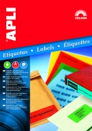 etikety laser copy-červ. 20l 105*37mm univerzální etikety - zvětšit obrázek