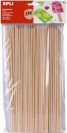 Špejle 200x3mm, přírodní, 50ks dřevěné tenké - zvětšit obrázek