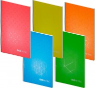 Blok se spirálou - Geometrie,A4,linka,70listů