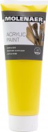 akrylová barva, žlutá, 250ml akrylová barva Molenaer - zvětšit obrázek