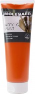 akrylová barva, oranžová, 250ml akrylová barva Molenaer - zvětšit obrázek