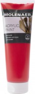 akrylová barva, červená, 250ml akrylová barva Molenaer - zvětšit obrázek