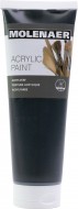 akrylová barva, černá, 250ml akrylová barva Molenaer