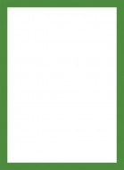 Magneto Lean rámeček A3, zelený, 10ks 