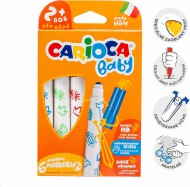 Fixy Baby 2+, kulatý hrot, 6 ks  - zvětšit obrázek