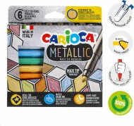 Fixy Metallics, silný hrot, 6 ks  - zvětšit obrázek