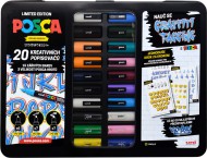 Sada Posca Graffiti, 20 ks, kov.box 