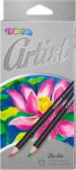 Artist pastelky kulaté dřevěné 12 barev - zvětšit obrázek