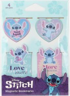 Magnetická záložka Stitch 1 mix motivů - 4ks 