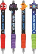 Gumovatelné pero s gripem Game over 