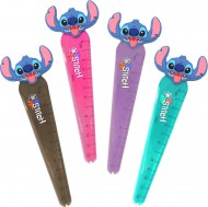 Pravítko Stitch Black, 12 cm - zvětšit obrázek