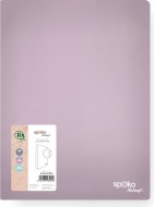 kroužkový pořadač A4 Releaf, PP, 4RO, 35mm, soft touch, fialová ReLeaf kroužkový pořadač,  - zvětšit obrázek