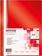 Rychlovazač 100/170µm PP A4 červený