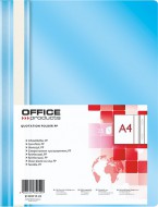 Rychlovazač 100/170µm PP A4 svět. modrý