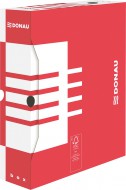 archivační box, lepenka, A4/100, červená archivační box - zvětšit obrázek