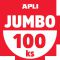 Jumbo pack,kuličky, PS, mix velikostí, 100 ks poly