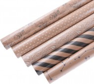 Dárkový papír v roli AGPE100100 Kraft Neutral 2