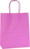 Papírová taška 26x33x12cm fialová