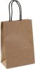 Papírová taška 22x27x11cm Eko, černý proužek