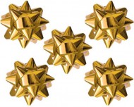 Rozety 5cm Metalická zlatá - zvětšit obrázek