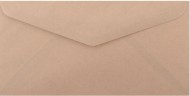 Obálka DL Kraftová přírodní,hladká 110x220mm