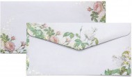 Obálka DL 120g 110x220 Garden, metalické prvky