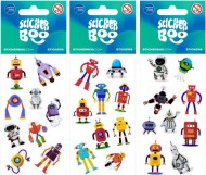 Nálepky Roboti blistr, 6,5x12,5cm