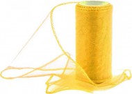 Organza 12cm/10y žlutá 011