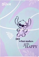Sešit školní A5, 60 listů linkovaný, Stitch Happy 300029 - zvětšit obrázek