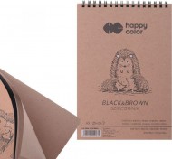 Blok spirála A5 ECO/ČERNÝ 80g 25 listů + 25 listů - zvětšit obrázek