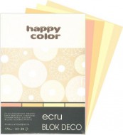 Barevný papír A4 170g 5 odstínů okrové - zvětšit obrázek