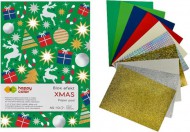 Papíry s efekterm A5 10archů,150-230g, XMAS - zvětšit obrázek