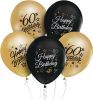 Nafukovací balónky 5ks Happy Birthday 60