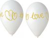 Nafukovací balónky 5ks potisk Love