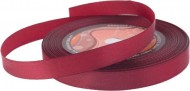 Stuha saténová 12mm/32m wine red (vínově červená)