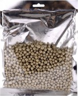 Polystyrenové kuličky GLITTER zlaté, 8mm, 40g