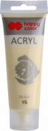 Akrylová barva 75ml světle žlutá