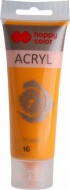 Akrylová barva 75ml tmavě žlutá