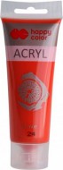 Akrylová barva 75ml světle červená