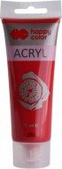 Akrylová barva 75ml tmavě červená