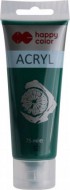 Akrylová barva 75ml tmavě zelená