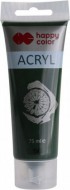 Akrylová barva 75ml tmavě olivová