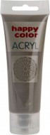 Akrylová barva 75ml Tmavě šedá - načervenalá