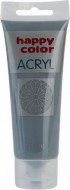 Akrylová barva 75ml tmavě šedá - namodralá