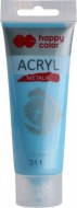 Akrylová barva 75ml METALIC modrá Tiffany - zvětšit obrázek