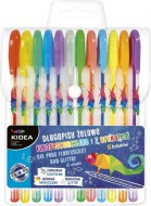Propisky gelové 12barev FLUO/Glitter s vůní
