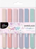 Zvýrazňovače Kidea 6 barev, CREAM - zvětšit obrázek