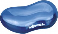 Podložka pod zápěstí Fellowes CRYSTAL gelová modrá
